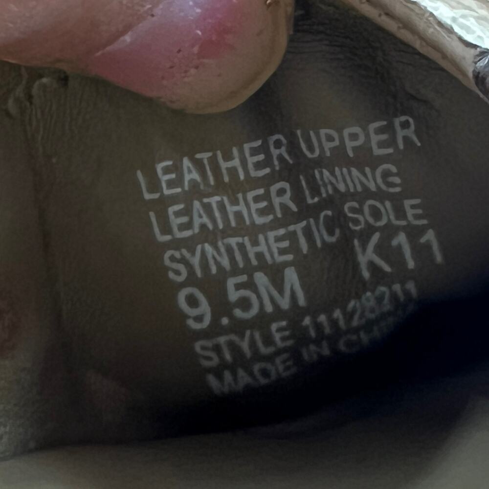 Tory Burch Eddie Python Ballet Flats Clay 1112821… - image 5